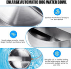 Automatic Dog Water Bowl Dispenser Large Breed Stainless Steel Auto Fill Dog - Image 4