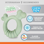 Nylabone Sensory Material Soothing Puppy Chew Toy Ring, Toys - Image 2