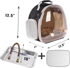 Bird Carrier Cage, Bird Travel Backpack Carrier - Image 2