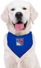 Pets First NHL New York Rangers TIE Bandana, Size Small/Medium. Dog Bandana - Image 3