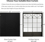 Reversible Wide Magnetic Thermal Insulated Door Curtain - Image 8