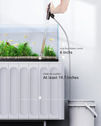 SEAOURA Aquarium Vacuum Gravel Cleaner Adjustable, Aquariums Siphon Fish Tank - Image 7