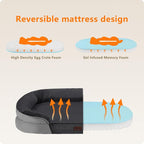 Dwanton Orthopedic Dog Bed for Medium Dogs - Image 3