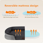 Dwanton Orthopedic Dog Bed for Large Dogs - Image 3