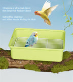 Portable Bird Travel Carrier Cage – 360° Full View Wire Carrier - Image 7