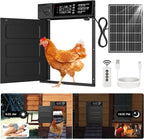 Automatic Chicken Coop Door, Large Size Solar Powered Coop Door by PetDeluxe