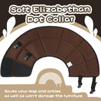 Dog Cone Collar After Surgery, Adjustable Soft Recovery Cone - Image 7