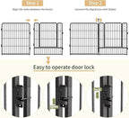 Dog Playpen, 32/40/45 Inch Height in Heavy Duty, Folding Indoor Outdoor - Image 5