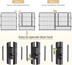 Dog Playpen, 32/40/45 Inch Height in Heavy Duty, Folding Indoor Outdoor - Image 5