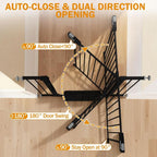Baby Gate for Stairs, 29.7-43" Auto Close Dog Gate for Doorways & Hallways - Image 7