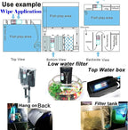 3W Aquarium Clean Light Fish Tank Algae Clean Light Green Water Clean Fish Tank - Image 3
