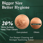 Bird Bath Copper Disk, 4.2" Large Surface Area, Covers 20% More Water Than - Image 2