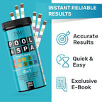 Pool Test Strips 8-in-1, 150 Quick and Accurate Pool and Hot Tub Test Strips - Image 3