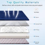 Magic Dog Super Soft Medium Dog Bed, 32 Inches Orthopedic Foam Pet Beds - Image 6