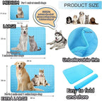 SOMOYA Dog Self Cooling Mat Pet Washable Cooling Pads Blanket Sleeping Kennel - Image 4