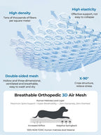 Dog Cooling Mat, Reversible Cool & Warm Pet Orthopedic Pad, Thick Mat - Image 3