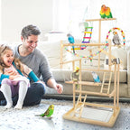 Bird Playground, Playstand for Parrot Cage Accessories - Image 2