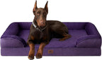 EHEYCIGA Orthopedic XL Dog Beds, Waterproof Memory Foam Dog Bed by EHEYCIGA