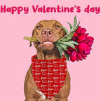 Heart Dog Bandanas 2 Pack, Mother’s Day Dog Bandanas, Triangle Reversible Love - Image 4