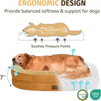 Orthopedic Waterproof Large Dog Bed: Memory Foam Washable Dog Bed - Image 3