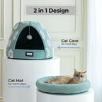 BALANCE Cat Beds for Indoor Cats, 2-in-1 Cat Bed Cave - Image 8