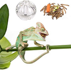 Bearded Dragon Feeder Toy Reptile Foraging Ball Lizard Enrichment Interactive - Image 4