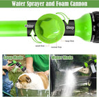 Dog Wash Sprayer Outdoor, 8-in-1 Dog Sprayer Hose Attachment - Image 3