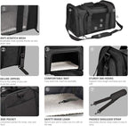 Henkelion Cat Carriers Dog Carrier Pet Carrier - Image 3