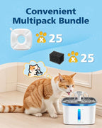 50 Pcs Cat Water Fountain Filters - Image 2