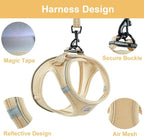 Hipubby Dog Harness and Leash Set, No Pull Soft Mesh Puppy Harness - Image 3