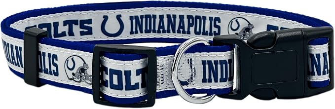 New & Improved Pets First NFL Licensed PET Collar- Heavy-Duty, and Durable New by PETSFIRST