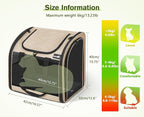 Pecute Cat Backpack with Widened Interior Space, Upgraded Dog Backpack Carrier - Image 2