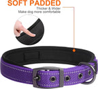 Fida Heavy Duty Dog Collar, Ultra Comfortable Soft Neoprene Padded, Adjustable - Image 4