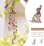 Dog Wind Chimes for Outside, 35‘’ Metal Dog WindChimes Gifts for Women/Men - Image 2
