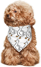 Silly Goose on The Loose Triangle Dog Bandana, Summer Bandana Funny Triangle - Image 7
