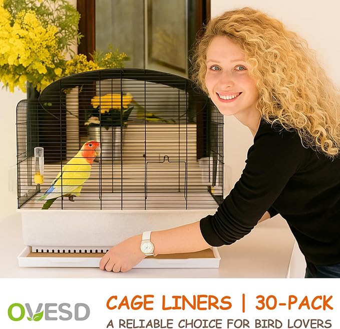 30PCS Bird Cage Liners - Image 2