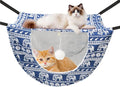 JSPYFITS Cat Cage Hammock with Ball, Double Layer Hanging Adjustable Soft Pet by JSPYFITS
