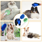 GJEASE Cat Grooming Glove Brush, Self-Cleaning Slicker Pet Brush - Image 7