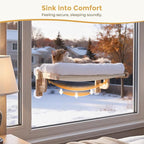 Pecute Foldable Cat Window Perch, Cloud-Soft Cat Bed - Image 5