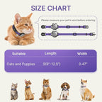 Waterproof Airtag Cat Collar, Breakaway Cat Airtag Collar - Image 6