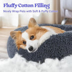 rabbitgoo Calming Dog Bed for Small Medium, 30 inches Pet Bed Machine Washable - Image 3