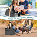 PetAmi Small Dog Purse Carrier, Soft-Sided Pet Carrier Bag - Image 7