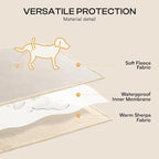 Luciphia Waterproof Pet Blankets, Liquid Pee Proof Dog Blanket - Image 4