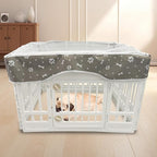 PJYuCien Dog Playpen Mesh Top Cover, Fits 36 Inch 4 Panels Regular Square - Image 8