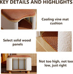 Cat Bed for Indoor Cats – Wooden Cat House - Image 6