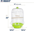 Prevue Hendryx SP31999G Classic Round Bird Cage - Image 7