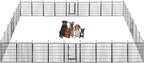 BestPet | Dog Playpen | 40 Inch, 32 Panels | Heavy Duty Metal Pet Exercise Pen by BestPet