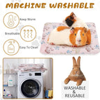 Tuanse 4 Pack Ultra Soft Dog Cat Bed Mat Small Animal Guinea Pig Bed - Image 6