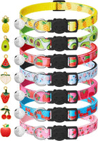 7 Pack Breakaway Cat Collars by LAFAYIspecializesinpetcollars
