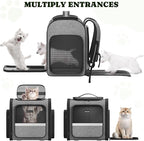 Pawtners Dog Backpack Carrier Large Pet Carrier Backpack - Image 3